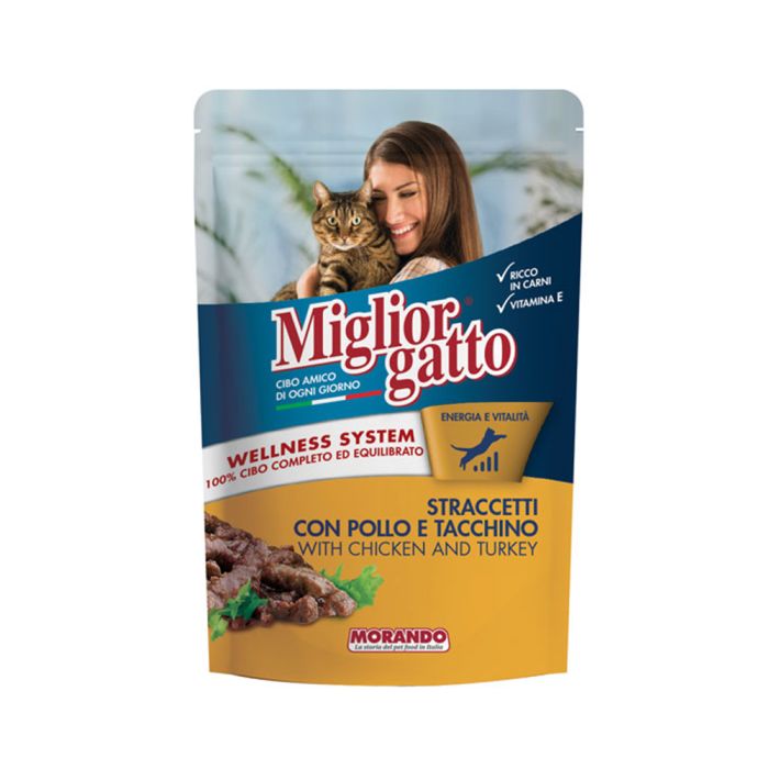 Mg Yaş Mama Pouch Tavuk/hindi 100gr